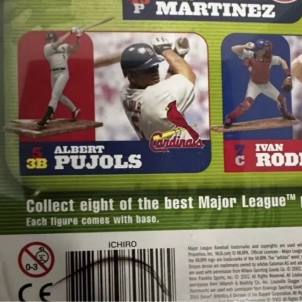 Ichiro Suzuki Seattle Mariners Rookie Figure 2002  McFarlane Toys